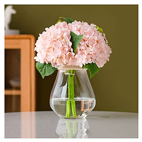 EYRMQWJPC Décoration de la Maison Bouquet de Fleurs artificielles en Soie, hortensias artificiels de 13,78 Pouces