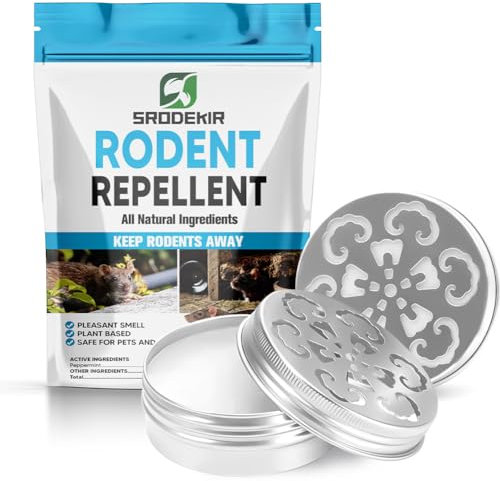 HCDGCD Mäusefalle,Rattenfalle,Leistungsstarke Nagerfalle für den Innen- und Außenbereich-2P