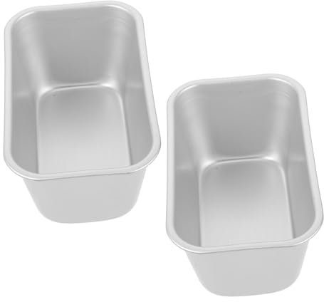 Luxshiny 2piezas Molde Para Pastel Molde Antiadherente Para Hornear Pasteles Caja Para Tostadas De Herramienta Para Hornear Pan y Tartas De Queso