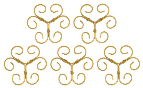 HEEPDD Support de L'usine de Monstera, 5pcs Réutilisable Multifonctionnel Réutilisable de la Plante Monstera Crochets du Support de Fer Fonder Tool Pratique pour l'escalade Croissante