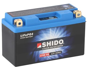 SHIDO LT9B-BS LION -S- Lithium-Ion Battery-Blue