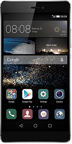 Huawei Ascend P8 Smartphone, Display 5.2 FHD, Memoria RAM da 3 GB, Processore HiSilicon Kirin 930 Octa-Core, Fotocamera Principale 13 MP, Grigio