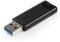 Verbatim 49320 256 GB PinStripe USB 3.0 Drive - Black