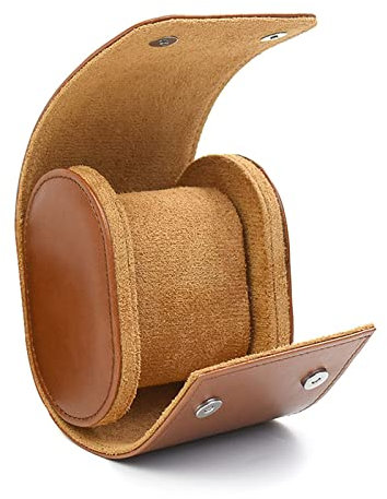 Maxtonser Montre de voyage unique pour étui, rouleau de montre pour rangement et organisateur pour boîtier, boîte cadeau avec montre anti-mouvement