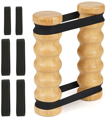 Ripstick de entrenamiento de hombro, bandas de resistencia de madera, de rasgadura de construcción muscular, bandas de resistencia ajustables, herramienta de entrenamiento de gimnasio en casa,