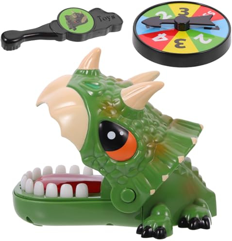 HOOTNEE Interaktives Dinosaurier Biss Finger Lustiges Geschicklichkeitsspiel für Party Favor Robustes Material für Jungen und Mädchen