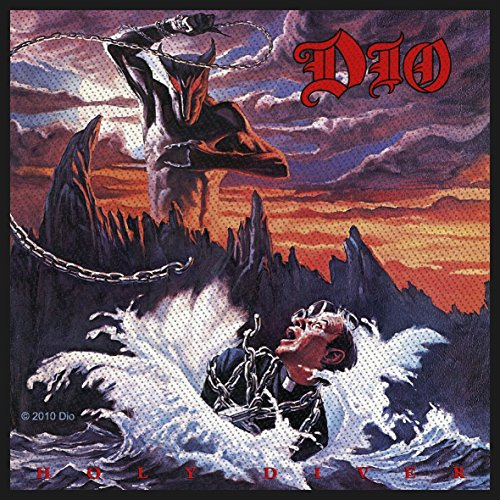 Dio - Patch Aufn?her - Holy diver 10x10cm