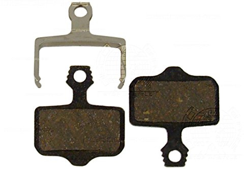 DiscoBrakes Ceramic Disc Brake Pads Compatible with SRAM Avid 2 Piece Caliper: Level Stealth 2-Piston, S-300 RED Force Rival Apex S-900 Aero, Level T TL TLM ULT Base, Elixir 1 3 5 7 9 R & CR, X0 XX WC