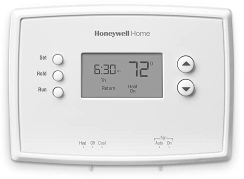 Honeywell Home RTH221B1039 RTH221B Programmable Thermostat, White