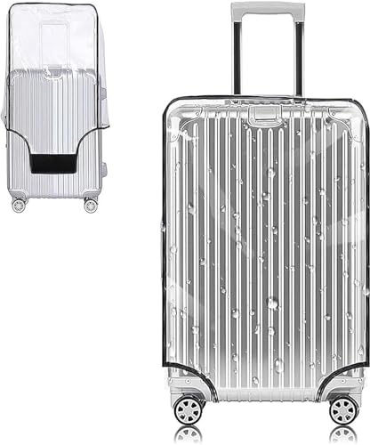 Yotako Clear PVC Suitcase Cover Protectors 20 Inch Luggage Cover