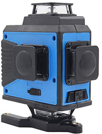 Nivel láser Autonivelación, Nivel Láser de 16 Líneas 4D Nivel Láser Level con Rayo Verde Nivel Laser, Maleta profesional (Paredes y pisos, dos en uno)