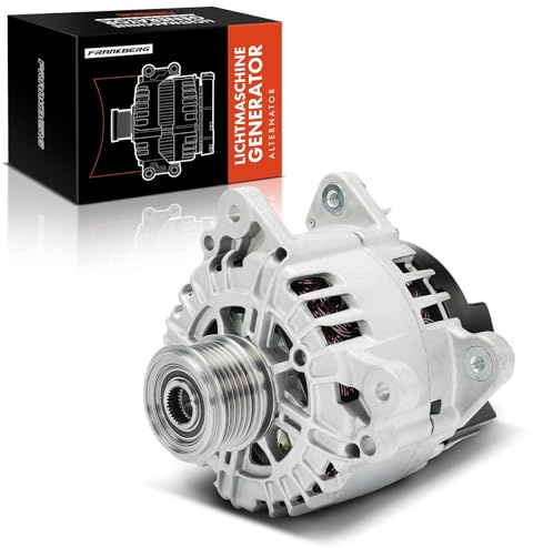 Frankberg Lichtmaschine | Kompatibel mit A1 Sportback 8XA 8XF, Polo 6C1 6R1, R.o.o.m.s.t.e.r 5J7, Altea XL 5P5 5P8, T.o.u.r.a.n 1T1 1T2, CC 358