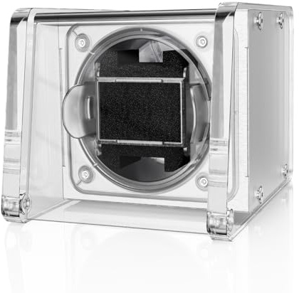 Watch Winder Smith Uhrenbeweger mit Mittelrotationsstoppfunktion - Uhrenbeweger für 1 Uhr - für großen Herren Automatikuhren