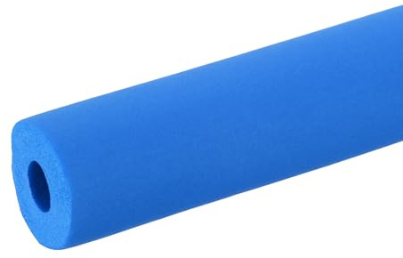 PATIKIL 1 Stück 1m Rohrisolierung Schaumstoff, Ø 19mm, Stärke 15mm, Rohrisolierung, Isolierung Heizungsrohre, für Heizung Heizungsrohr Griff Außenklimaanlagen, Blau