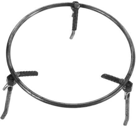 DINHEAROM Trépied De Camping Amovible pour Cuisson Au Feu De Support De Pot Polyvalent pour Barbecue Et Activités De Plein Air Accessoire Pratique pour Cuisine Extérieur