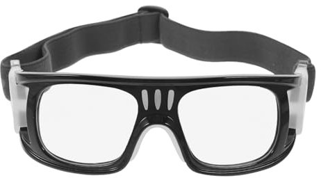 Toddmomy Uv-beständige Stoßfeste Basketball Sportbrille Schutzbrille Mit Verstellbarem Riemen Und Kratzfestem Schild Für Outdoor Fußball Volleyball Radfahren