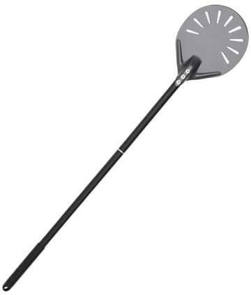 ZSREYFNB Pelle Pizza Pelle à pizza ronde perforée en aluminium de 6 pouces avec poignée en métal, pelle à pizza for accessoires de pizza Pelle A Pizza(6 inch 82cm)