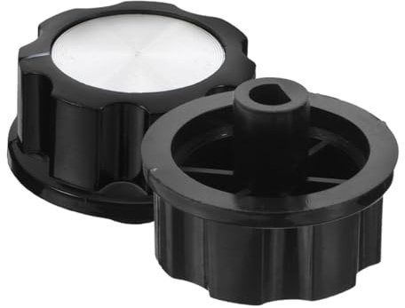 VERDANVERSE 2 Perillas De Control Repuesto Para Freidoras De Aire Y Hornos Botones Interruptor Temporizador Fácil Instalación Para Cocina Gas Y Eléctrica