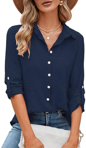Odosalii Women Tops, Blouses For Women UK, Business Casual Outfits