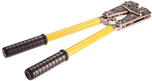 Geko G00920 - Alicates de engaste para cable de lug, multicolor