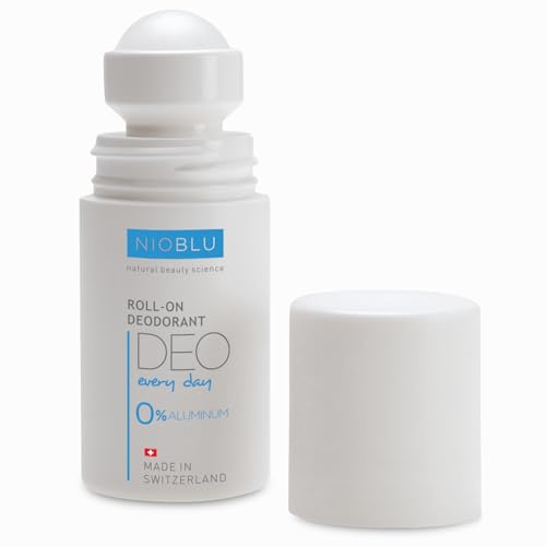Nioblu Roll-On Deodorant 0% Aluminium 50 ml – Natürlicher Schutz für empfindliche Haut – Ohne Aluminiumsalze