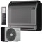 ELL Solid Split Klimaanlage 9000 BTU-Kühlung & 13000 BTU-Heizung, 23 dB, leises Wandklimagerät für 120 m², Kühlen A+++/ Heizen A++, Wi-Fi App Steuerung, Frostschutz, Selbstreinigung & modern