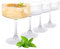 DAJAVE Cocktail Glasses Set of 4, 280ml Espresso Martini Glasses Coupe Glasses for Serving Cocktails Party