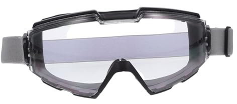 Gadpiparty Gafas De Protección Transparentes Con Protección Salpicaduras y Gafas Antivaho Para Industrial y Color Negro