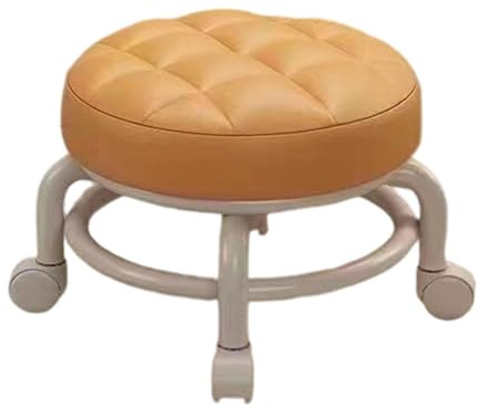 MEILVMEIJI Sgabello rotante con ruote per sgabello multifunzionale per esercitarsi in equilibrio imparare a camminare e uso domestico