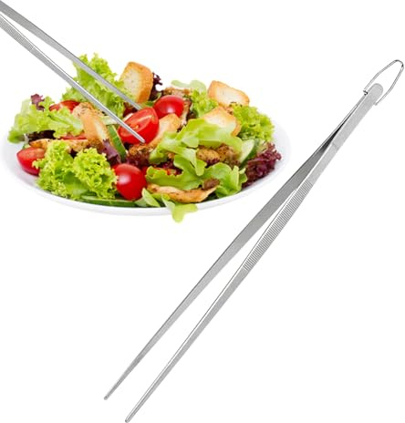 Pinzass - Pinzass da cucina professionali - Pinzass in acciaio per cucinare, riparare, frutti di mare e barbecue, frutti di mare, pasta insalata - Utensili da cucina