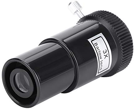 Generic 3X Förstoring 0,96 Barlow-lins Optiskt Glas för Astronomiskt Teleskop, Bekväma Observationer för Astronomihobbyister Plast
