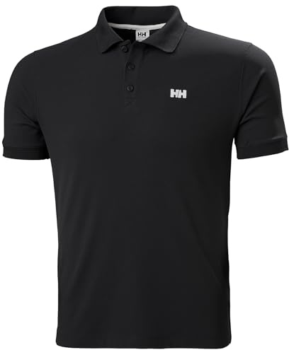 Helly Hansen Men's Driftline Polo, Black, 2XL