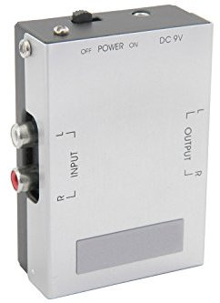 AVLink Pre-amplifier For Turntables, Black