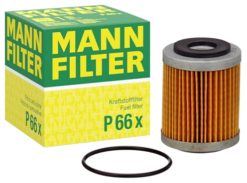MANN-FILTER, P 66 x Kraftstofffilter | Für LKW, Busse, Schutz des Kraftstoffsystems, Injektorschutz, Zuverlässige Kraftstoffversorgung, Echte OE-Technologie