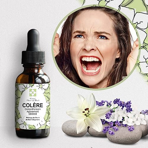 Flowers of Bach Anger - Encuentra la calma y la serenidad, con esta mezcla de Flowers of Bach Anger - Encuentra un buen equilibrio emocional.