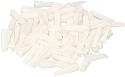 KOTARBAU® Cuñas para azulejos 5 x 23 mm 500 UNIDADES; cuñas pequeñas para sistemas de nivelación, espaciadores para baldosas, insertos reutilizables, piezas para colocar baldosas