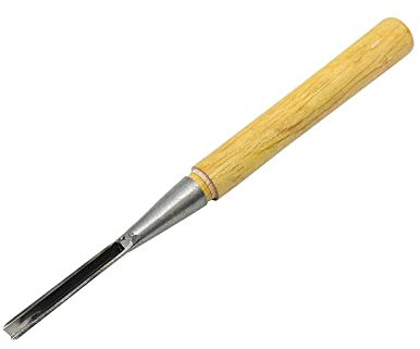 1 PZ Strumenti per la lavorazione del legno Tipo V Esposizione Triangolo Scalpello Lavorazione del legno Scalpelli Mano Legno Intaglio Coltelli per Intaglio Strumenti vuoti (larghezza 7 mm)
