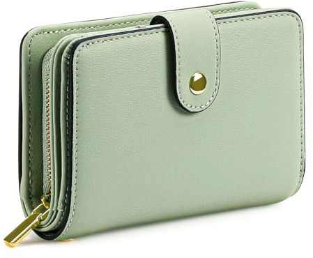 GAEKEAO Portemonnaie Damen,Geldbörse Damen, Geldbeutel Damen Zipper ​mit Münzfach & RFID-Schutz