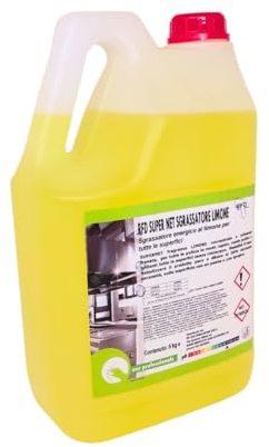Sgrassatore universale tanica 5 lt Limone - Professionale Spray Cucina Forno Bagno Pavimenti - Offerta Made in Italy