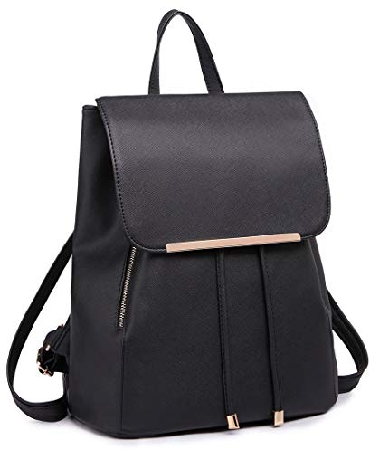Miss Lulu Rucksack Damen Klein Wasserdicht elegant Tagesrucksack Cityrucksack Wome Backpack Modern Rucksackhandtasche für Pendeln Schule Arbeit Reise
