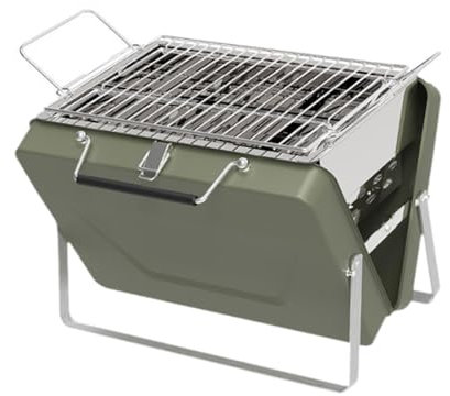 JISADER Barbecue Grill Tailgating Portable Simple à Utiliser Robuste Grand Équipement de Barbecue de Table pour Camping-Cars Camping Jardin Pique-Nique, Grand