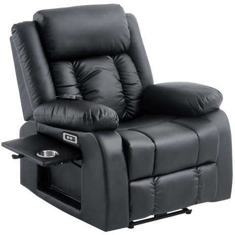 Recliner Armchair with Massage & Heat Electric 2 + 1 Sofa Armchair Set