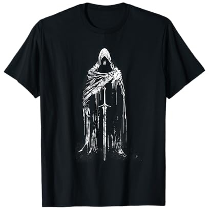 Épéiste ancien inspiré des Templiers ou Nazgûl T-Shirt