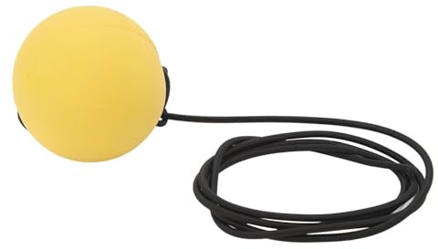 Lacrosse-träningsboll, mjuk PVC-lacrosseboll med rep för ungdomar nybörjare, multifunktionell tränings- och massageboll, sportutrustning inomhus och utomhus