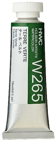 Holbein Artists Watercolor - Aquarellfarbe - 15 ml - Erdgruen