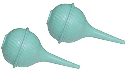 Set of 2 Hand Bulb 3 oz. Ear Syringes Bundled by Maven Gifts