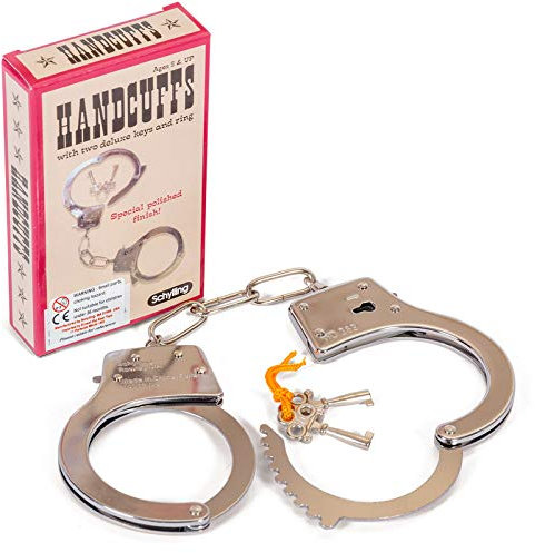 Schylling Handschellen aus Metall mit Schlüssel