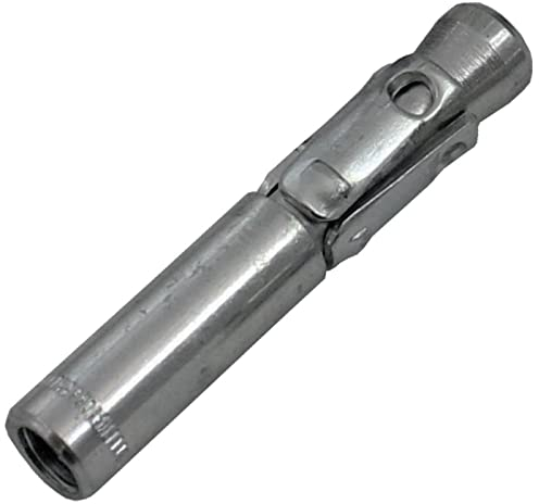 Lumonic Tampon d'ancrage pour charges lourdes M6 x 45 acier inoxydable A4 I Pour utilisation comme cheville métallique I Pour différents types de mont