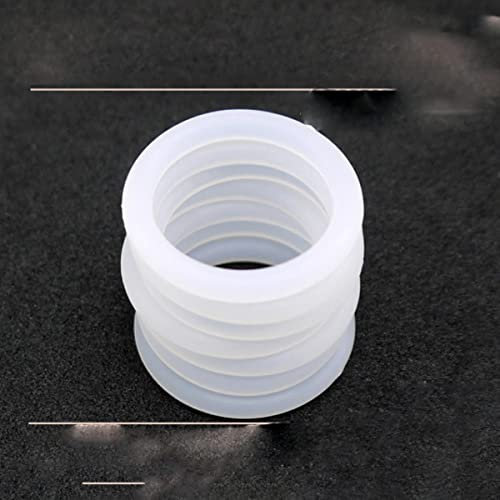 10 stücke Weiß Silikon O Ring CS 1 1.5 2 3 3.5 4 5mm OD 17-75mm wasserdichte Waschmaschine Gummi Isolierte Dichtung Dichtung VMQ-44x41x1.5mm