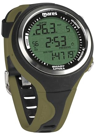 Mares Smart Apnea Computer für Apneisten, für Erwachsene, schwarz/grün